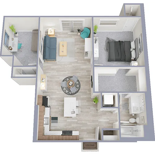 Floor plan Fox B