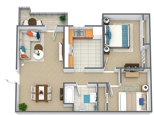 Floor plan Boone