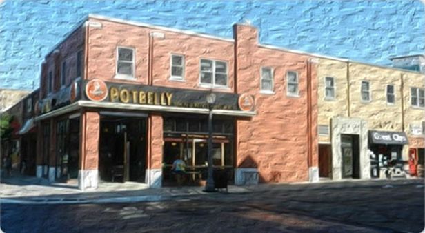 2nd Level apartment above Potbellys