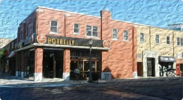 2nd Level apartment above Potbellys