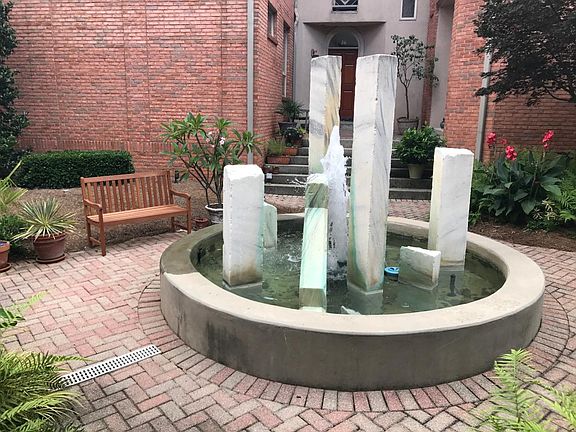 Water feature in common area