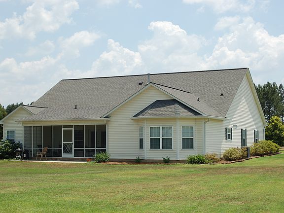 view of back of our home