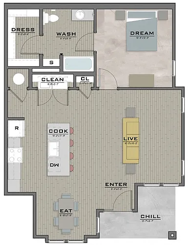 Floor plan A2 - cottage