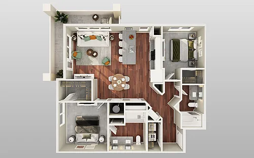 Floor plan Cypress III