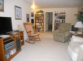 Lots of space in living room