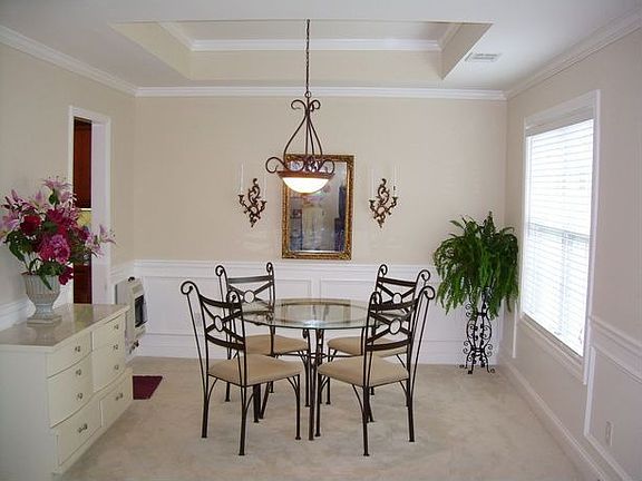 Formal Dining with double trey ceiling