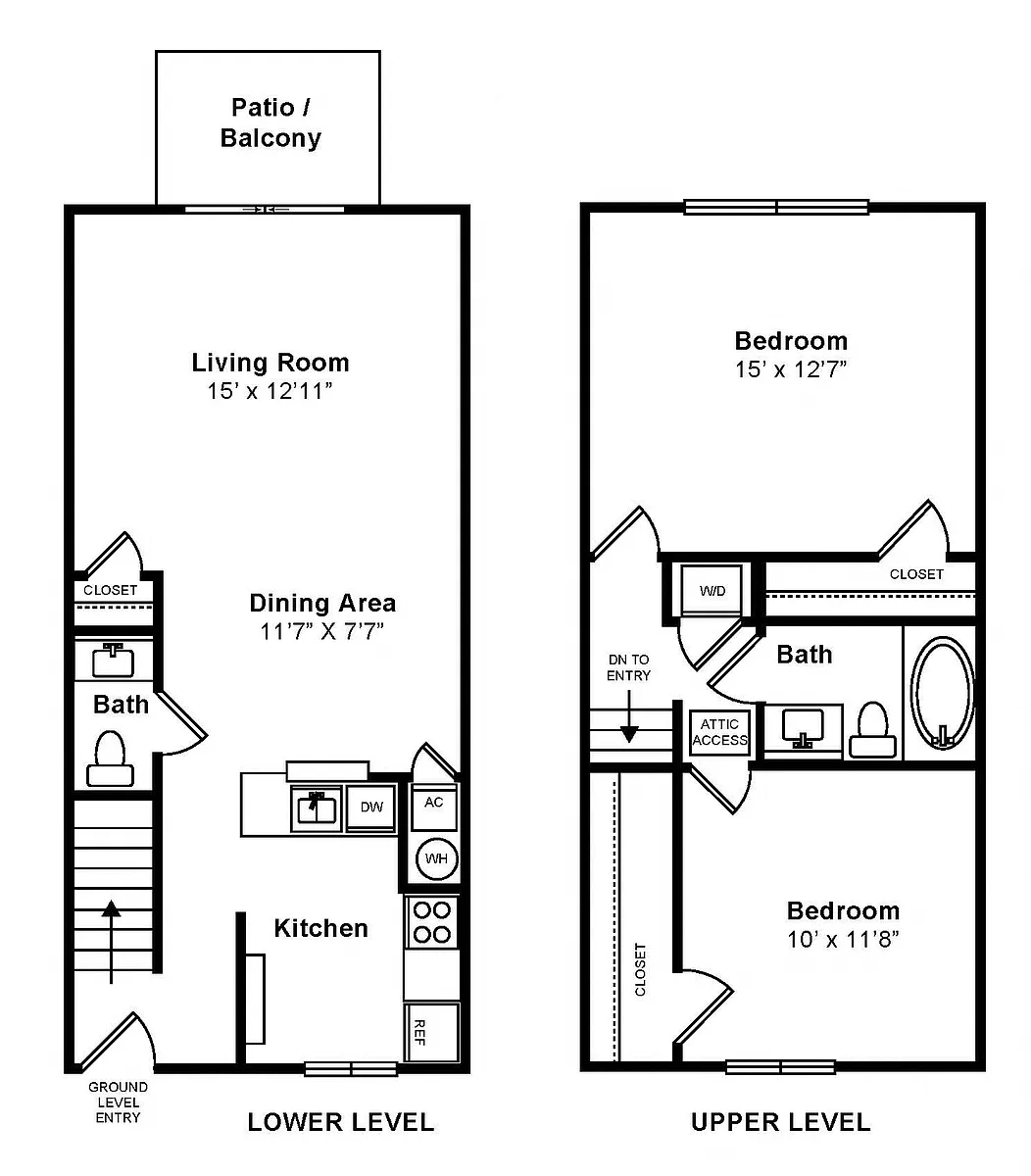 Floor plan Webster
