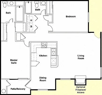 Floor plan Bayberry