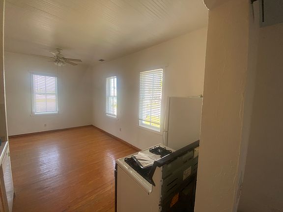 Original double hung windows.