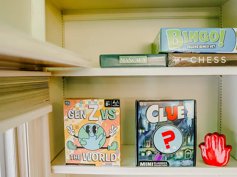 collection of board games, promising hours of fun, challenge, and bonding for friends and family.