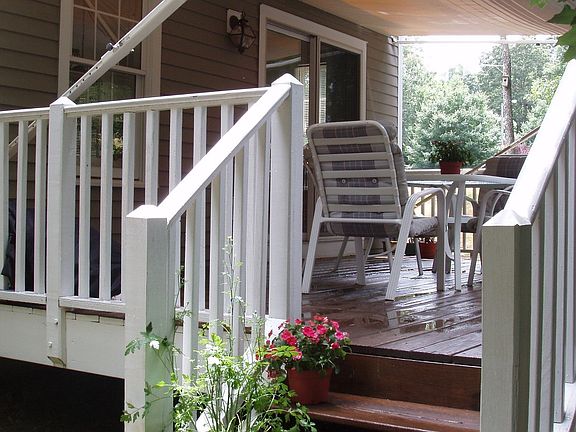 Back Deck with Awning
