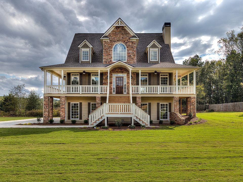 Full wrap around porch