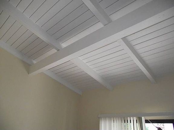 Vaulted Ceiling in L.R.