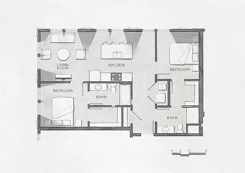 Floor plan Quebec