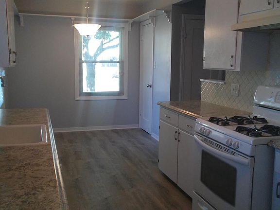 Kitchen and dining area