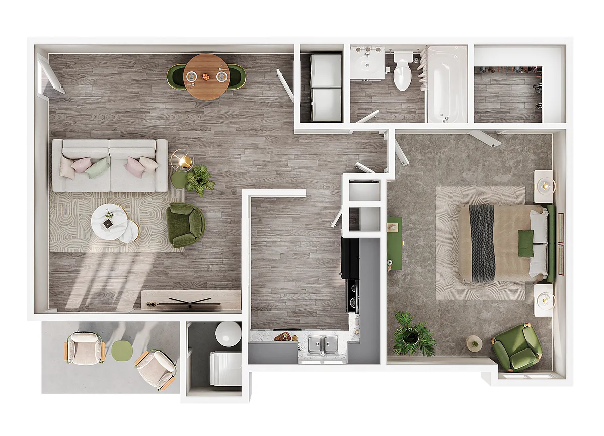 Floor plan The Willow