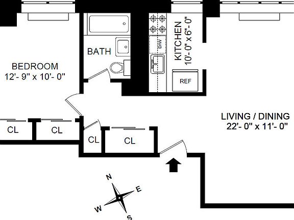 2nd image of 520 W 23rd St #12