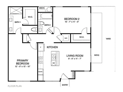 Floor plan 2A