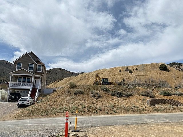 Street view of lot. Two entrances