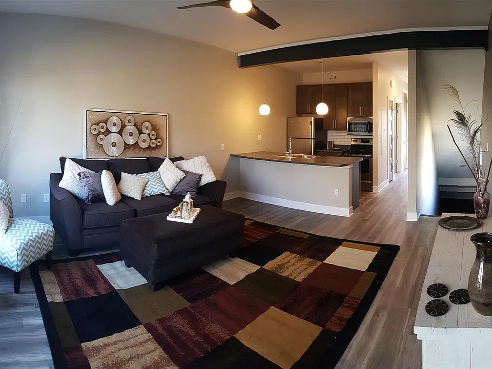 Living Room and Kitchen