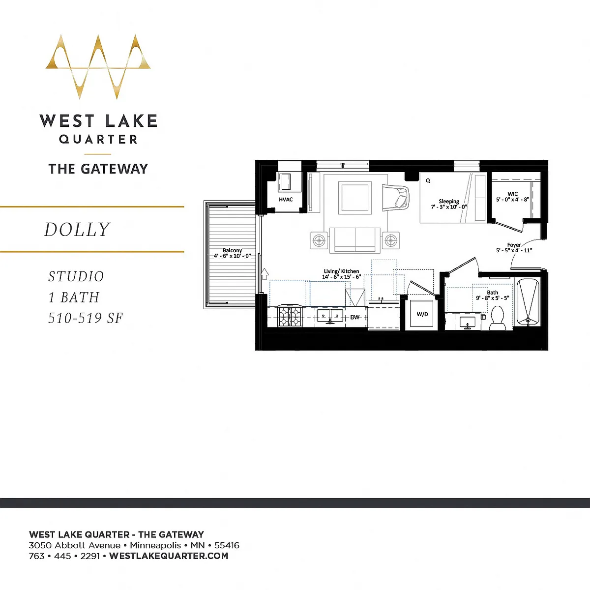Floor plan Dolly