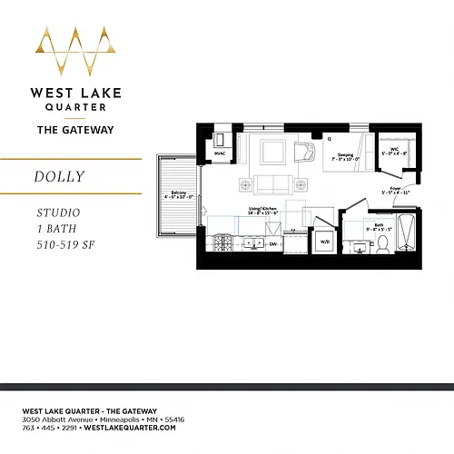 Floor plan Dolly