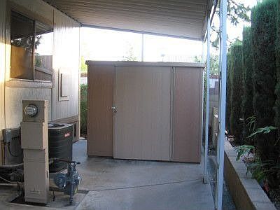 Outdoor Shed and Newer A/C