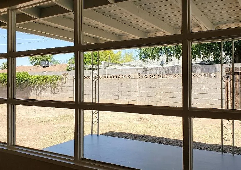BACKYARD VIEW