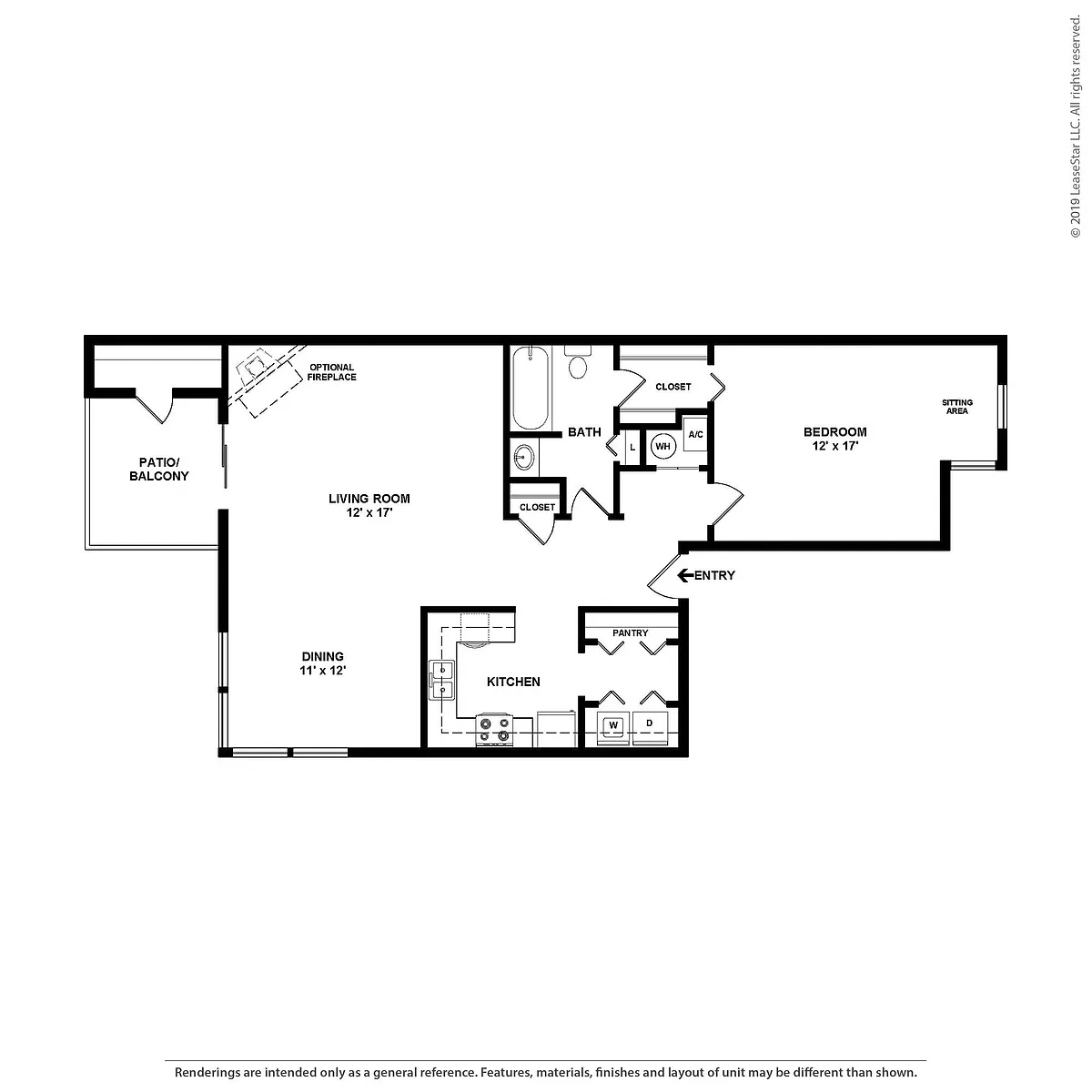 Floor plan The Waterford