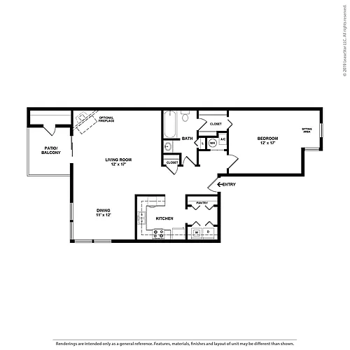 Floor plan The Waterford