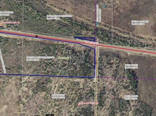 87XXX Bark River Rd, Herbster, WI 54844