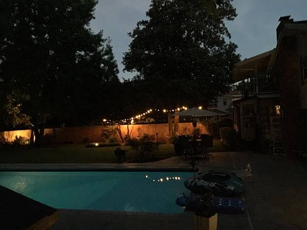 Night time swimming