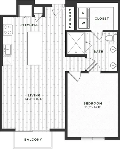 Floor plan 1C ALT