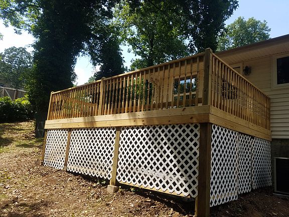 Good storage under deck 