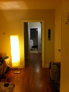 view from the front door