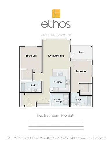 Floor plan Virtue