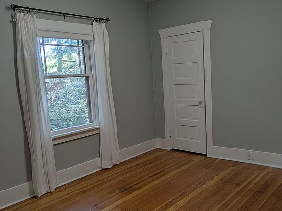 Bedroom in rear of home