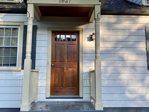 Front door and porch