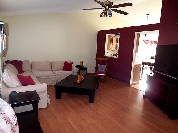 Vaulted Living Room