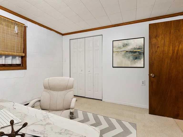 Bedroom 1 (Virtually staged as an office).