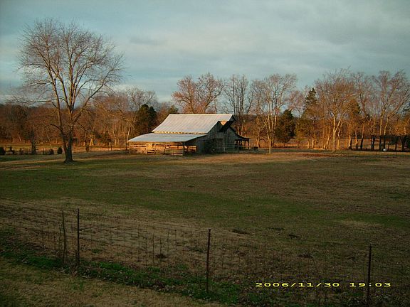One of two barns