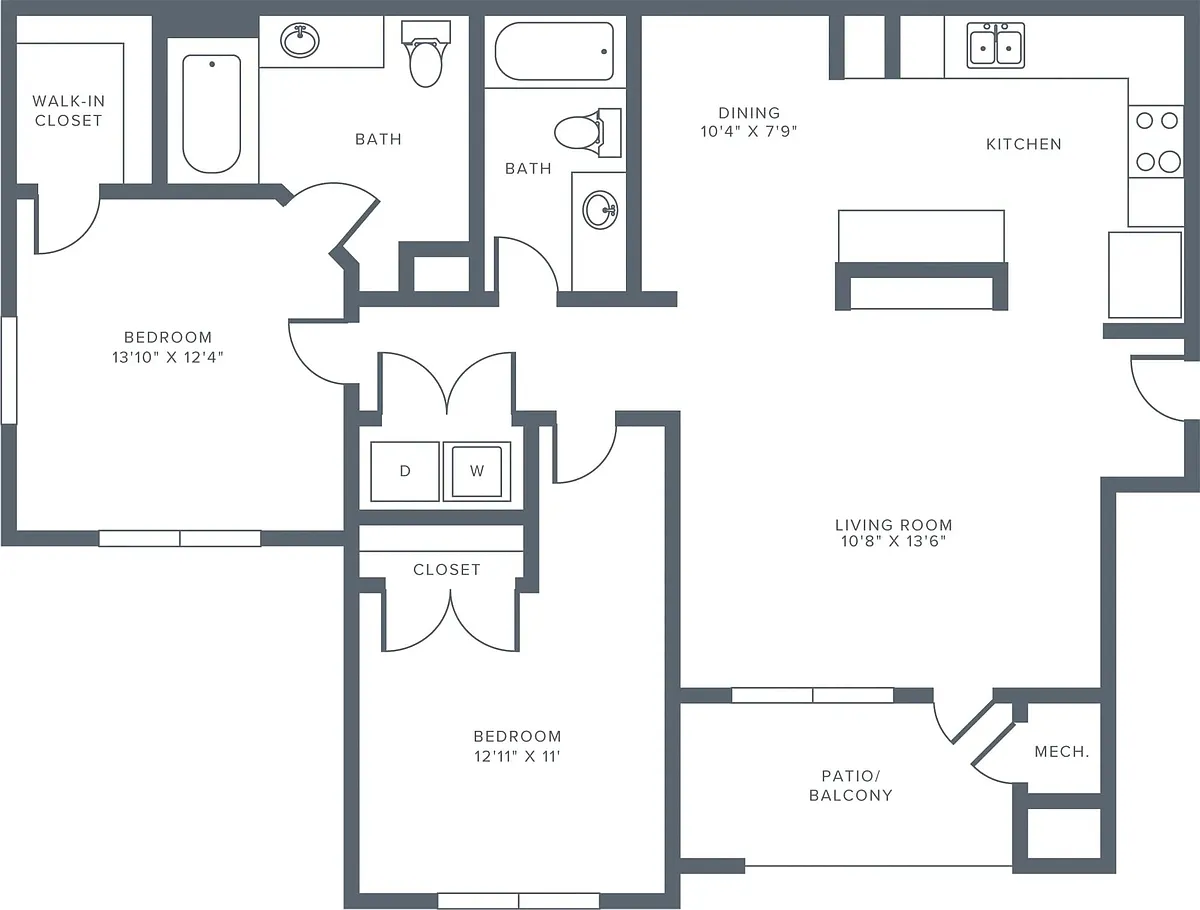 Floor plan B02