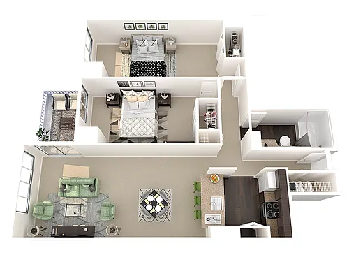 Floor plan B1