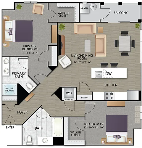 Floor plan B15