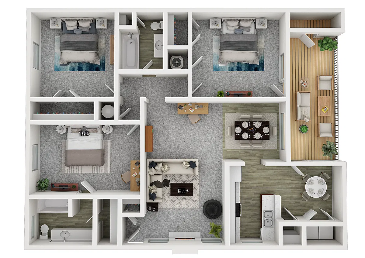 Floor plan Chestnut