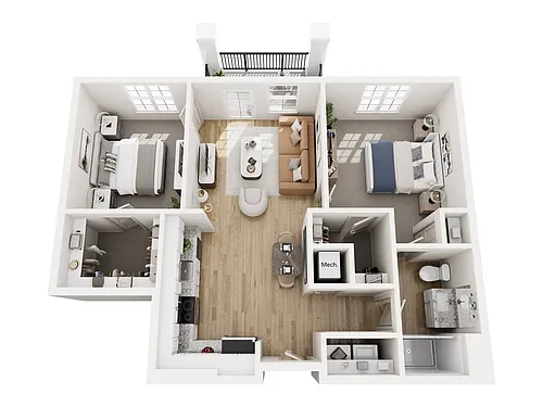 Floor plan Douglas