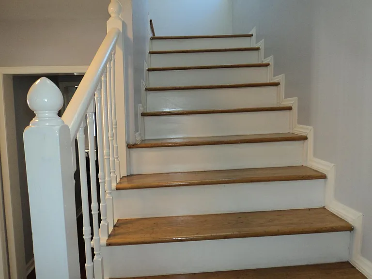 Refinished, original hardwood floors.