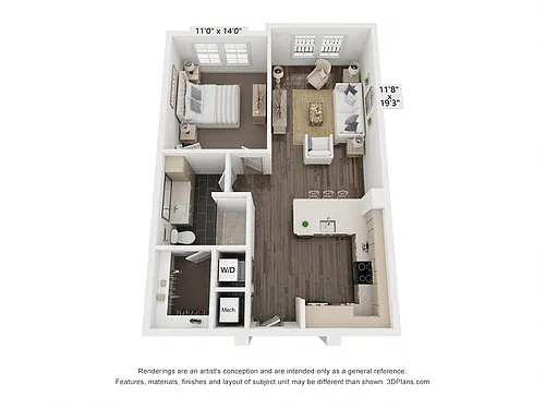 Floor plan A1