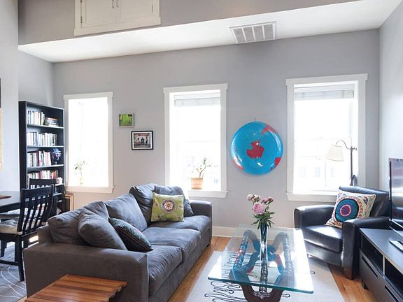 This is an old lay-out of the living room.