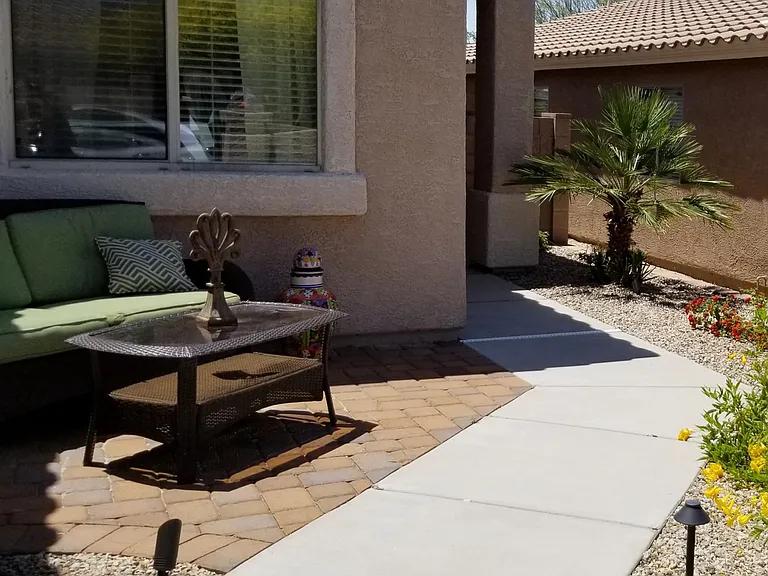 Front patio